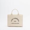 Karl Lagerfeld RUE ST-GUILLAUME MEDIUM SQUARE Taupe Tote bag - Beige