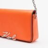 Karl Lagerfeld K/Signature Shoulder Pouch Orange Shoulder bag - Orange