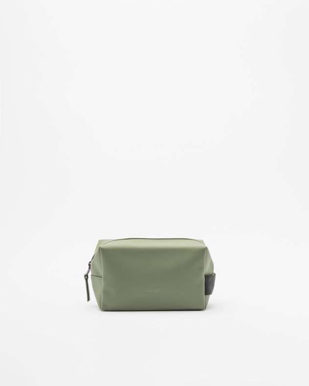 Rains Wash Bag Small Green Necessaire - Green