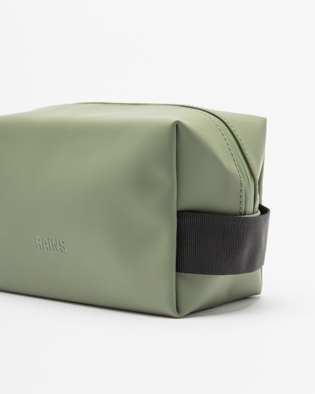 Rains Wash Bag Small Green Necessaire - Green