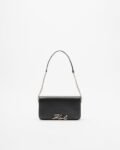 Karl Lagerfeld K/Signature Shoulder Pouch Orange Shoulder bag - Black