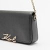 Karl Lagerfeld K/Signature Shoulder Pouch Orange Shoulder bag - Black