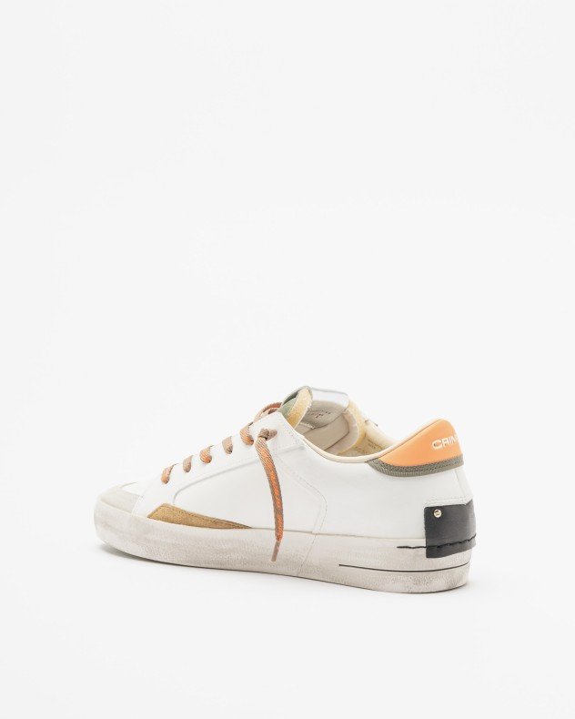 Crime London SK8 Deluxe White White sneakers - White