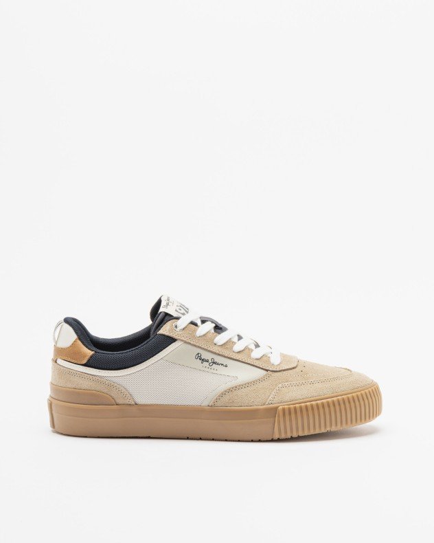 Pepe Jeans London Nolan Street Beige Sneakers - Beige