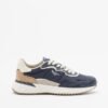 Pepe Jeans London PMS600022 White Sneakers - Blue