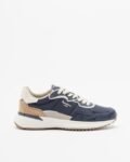 Pepe Jeans London PMS600022 White Sneakers - Blue