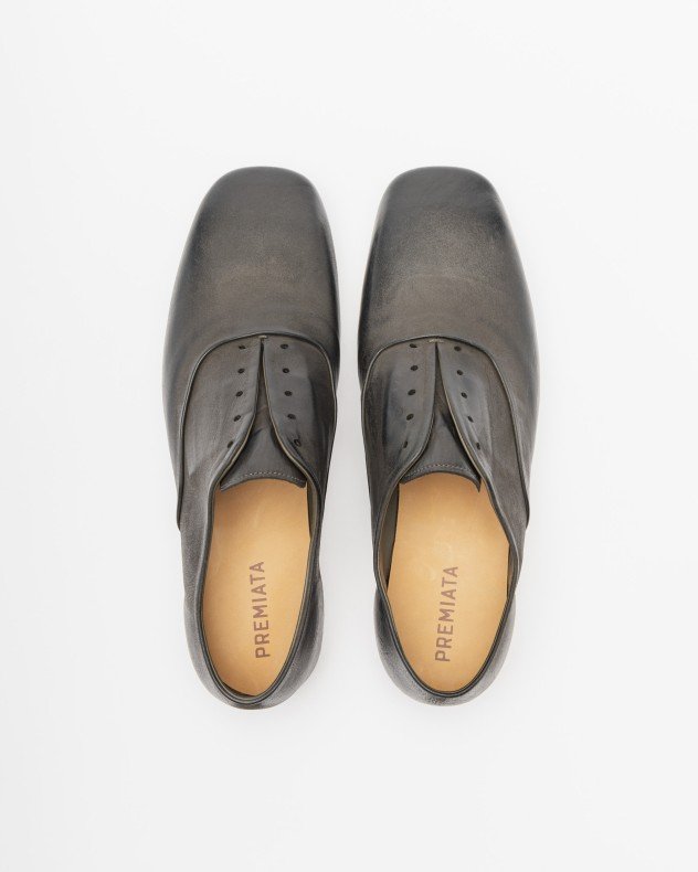 Premiata 32402 Black Oxford shoes - Black