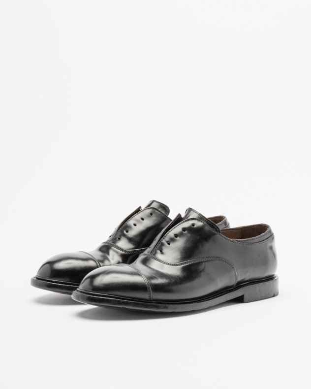 Premiata PREMIATA 605 Black Oxford shoes - Black