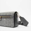 Dkny Bryant Ave MD Flap Black Crossbody bag - Black