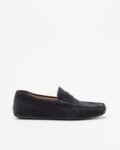 Boss Noel Mocc Brown Moccasins - Blue