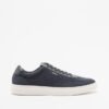Boss Kieran Tenn Beige Sneakers - Blue