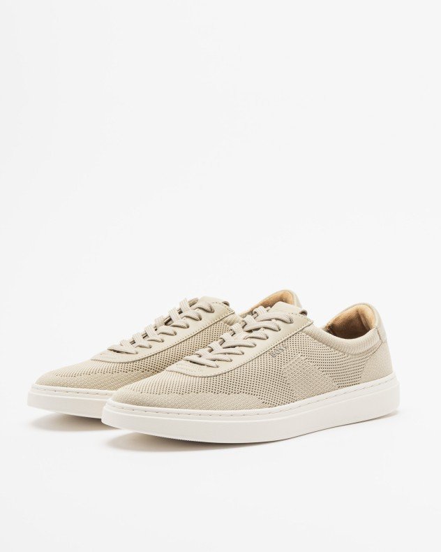 Boss Kieran Tenn Beige Sneakers - Beige