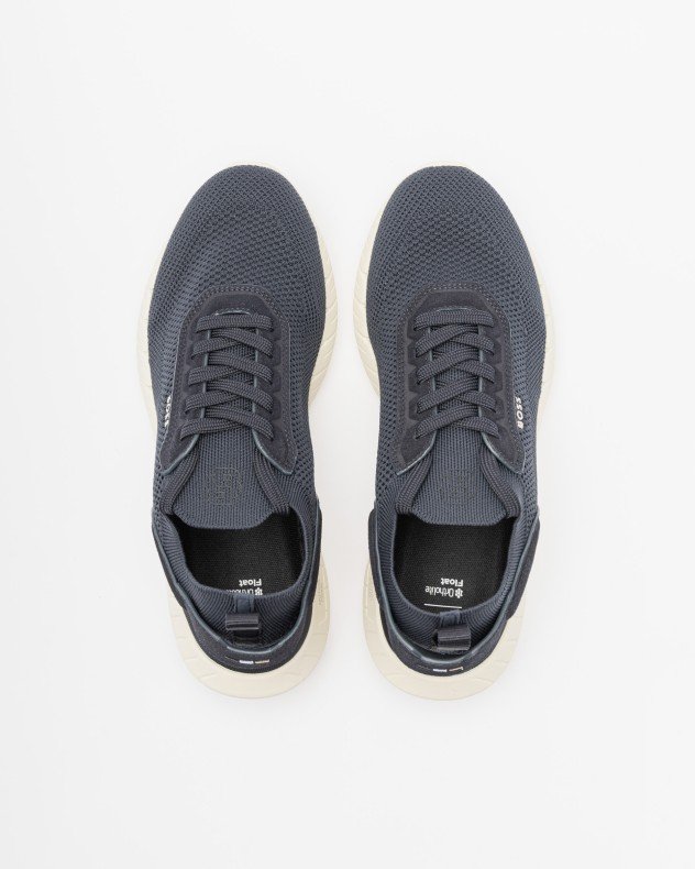 Boss Boss Motion Gray Sneakers - Blue