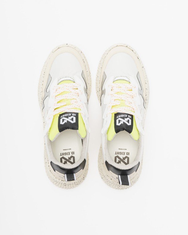 ID.Eight Hana White Crinkle White White sneakers - White