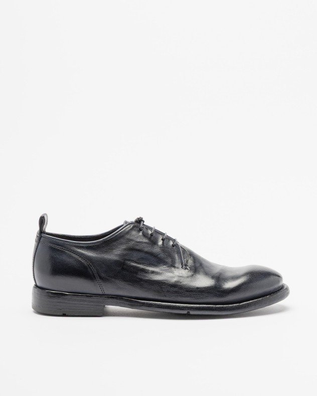 Lemargo GB01A Brown Derby shoes - Blue