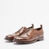 Lemargo GB19A Brown Derby shoes - Camel