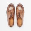 Lemargo GB19A Brown Derby shoes - Camel