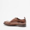 Lemargo GB19A Brown Derby shoes - Camel