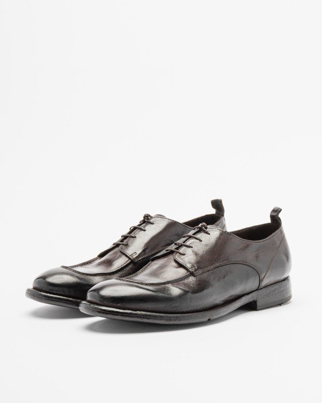 Lemargo GB19A Camel Derby shoes - Brown