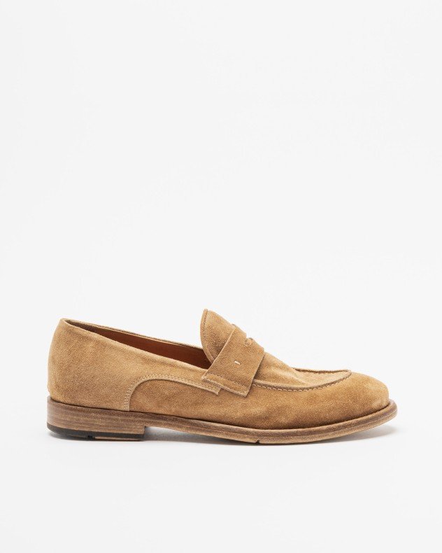 Lemargo GB23A Camel Moccasins - Camel