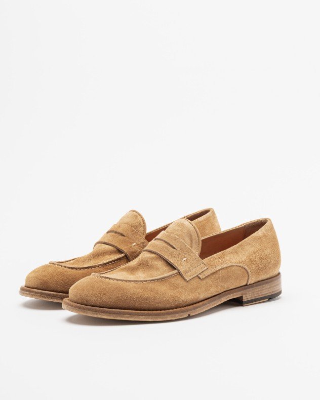 Lemargo GB23A Camel Moccasins - Camel