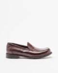 Lemargo IE03A Black Moccasins - Burgundy