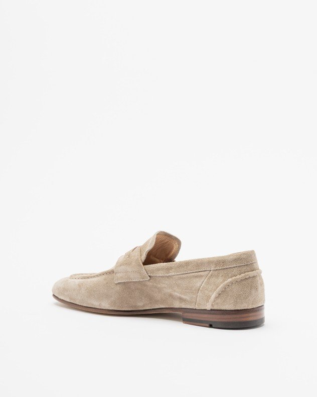 Lemargo JA03A Beige Moccasins - Beige