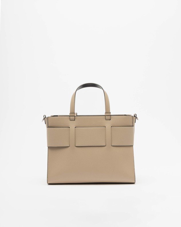 Armani Exchange 942689 Beige Handbag - Beige