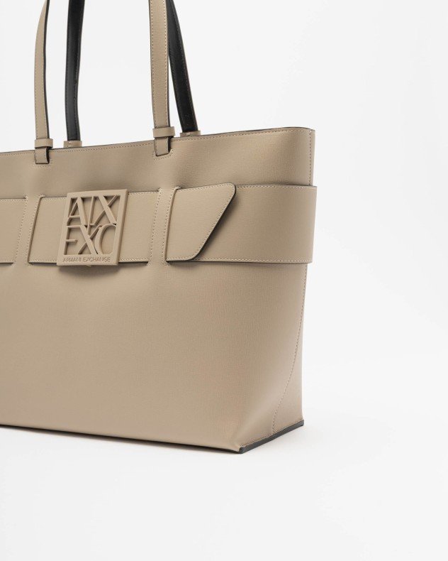 Armani Exchange 949127 Black Shopper bag - Beige