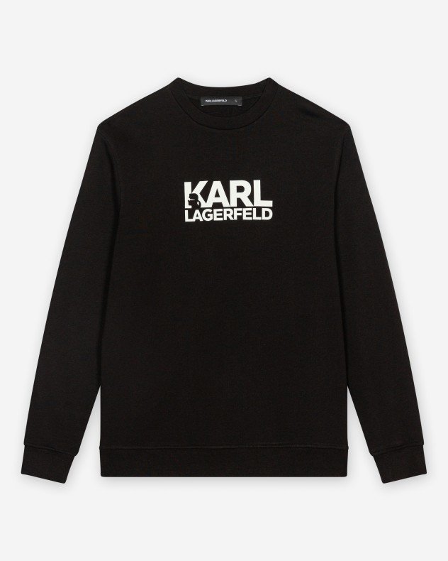 Karl Lagerfeld 705780 Blue Sweater - Black