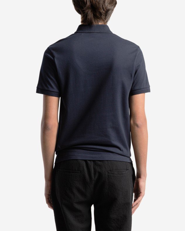 Boss Passenger Blue Cotton pique polo shirt - Blue