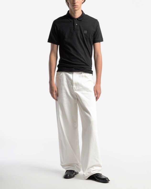Boss Passenger Blue Cotton pique polo shirt - Black