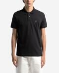 Boss Passenger Blue Cotton pique polo shirt - Black