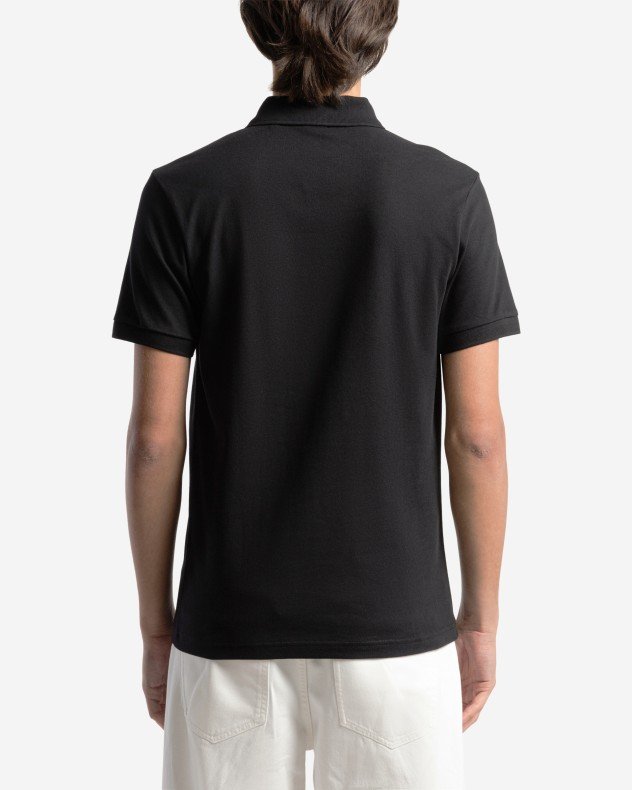 Boss Passenger Blue Cotton pique polo shirt - Black