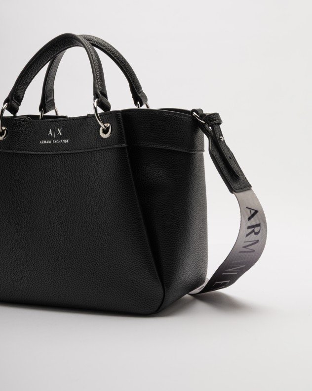 Armani Exchange 942911 Gray Shopper bag - Black