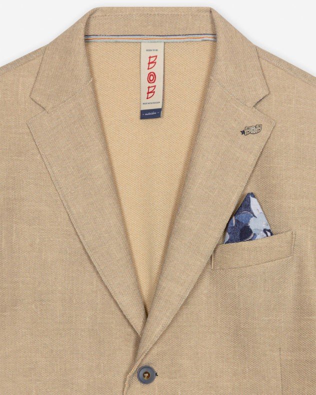 BOB PICKY591U Blue Blazer - Beige