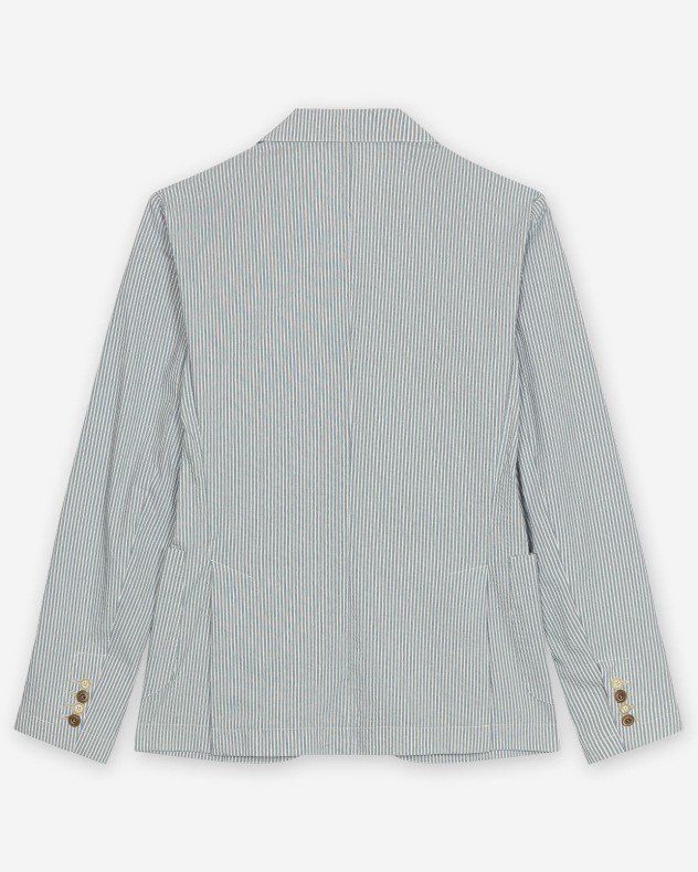 BOB RICH566 Green Blazer - Blue