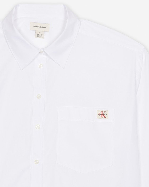 Calvin Klein Jeans Brilliant White Shirt - White