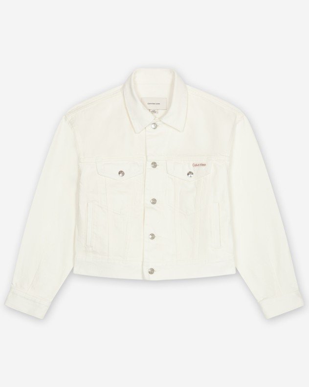 Calvin Klein Jeans LV047F776G White Denim jacket - White