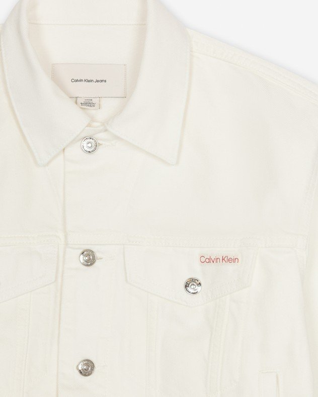 Calvin Klein Jeans LV047F776G White Denim jacket - White