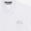 Karl Lagerfeld 605914 Black Shirt - White