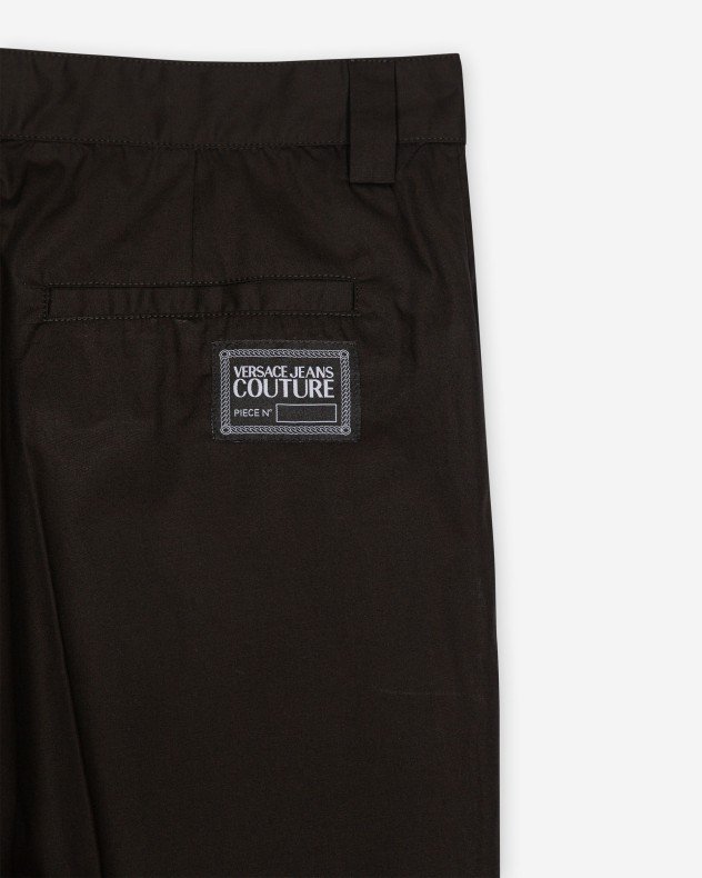 Versace Jeans Couture R Basic Black Pants - Black