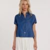 Relish CRIS Blue Short sleeve shirt - Blue
