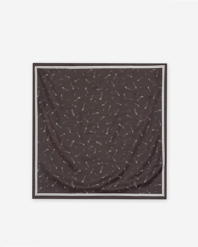 Iceberg Jeans 8E Foulard Black Scarf - Black