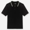 Armani Exchange XM001977 Taupe Polo shirt - Black