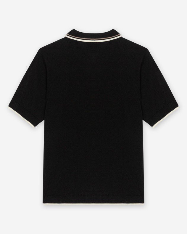 Armani Exchange XM001977 Taupe Polo shirt - Black