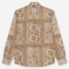 Just Cavalli Regular Fondo Stonda Beige Shirt - Beige