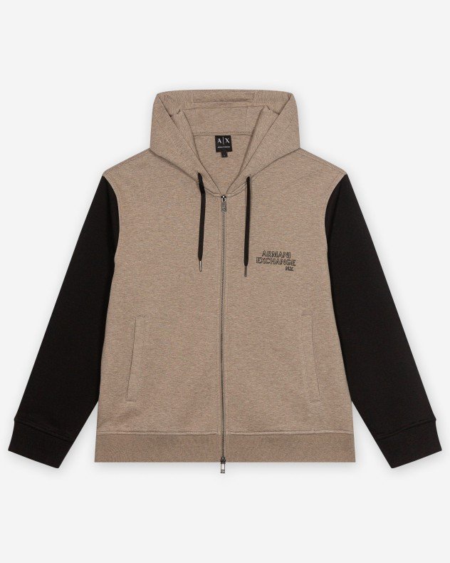 Armani Exchange XM001759 Brown Hooded jacket - Brown