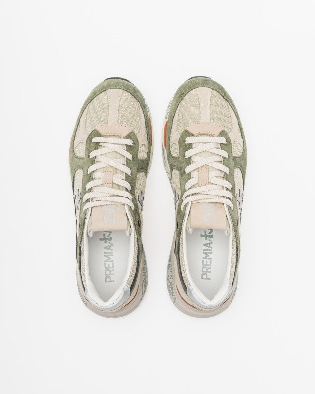 Premiata MASE 8015 Green Sneakers - Green