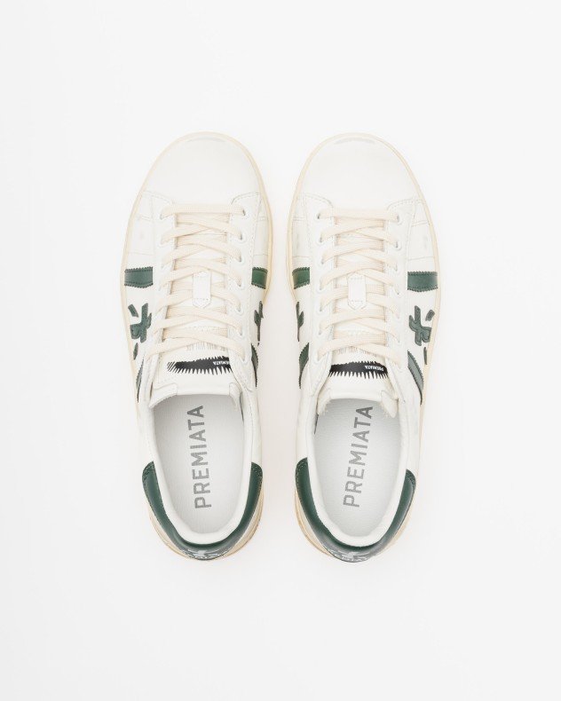 Premiata RUSSEL 8029 White Sneakers - White